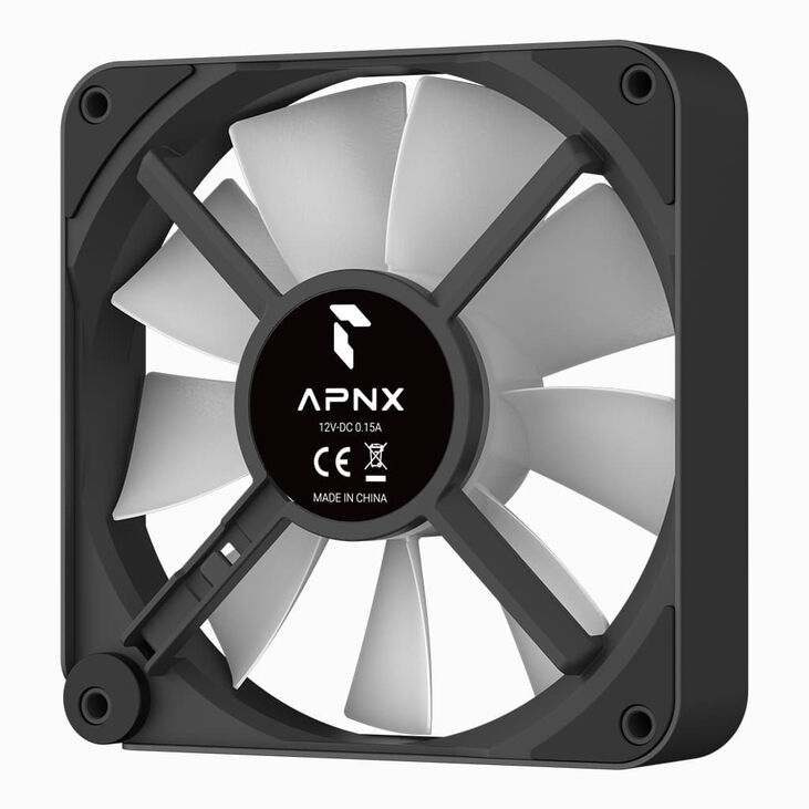 Ventilador APNX FP2-120 PWM ARGB Negro - 120mm image number 7