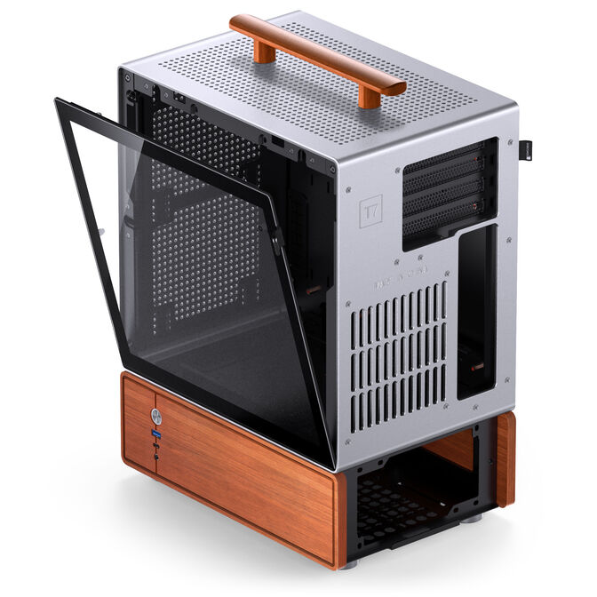 Caja Micro-ATX Jonsbo T7 Gris image number 6