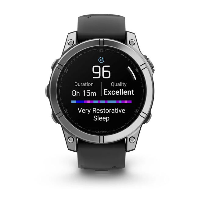 Smartwatch Garmin Fenix E 47mm Preto image number 7