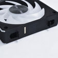 Ventilador Lian Li UNI FAN CL120 Wireless RGB PWM Negro 120mm (Pack 3) image number null