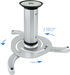 Soporte de Techo Tooq para Proyectores Max.10kg Plata image number null