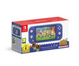Consola Port&aacute;til Nintendo Switch Lite Azul+Animal Crossing New Horizons image number null