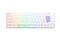 Teclado Mecânico Ducky ONE 3 Classic SF 65% RGB Pure White MX-Brown (ES)