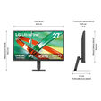 Monitor LG UltraFine 27" 27U711B IPS 4K 60Hz 5ms image number null
