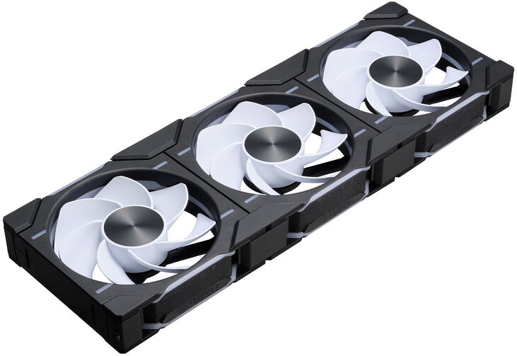 Ventilador Phanteks D30 PWM reverse Airflow D-RGB Negro Pack 3 - 120mm image number 1