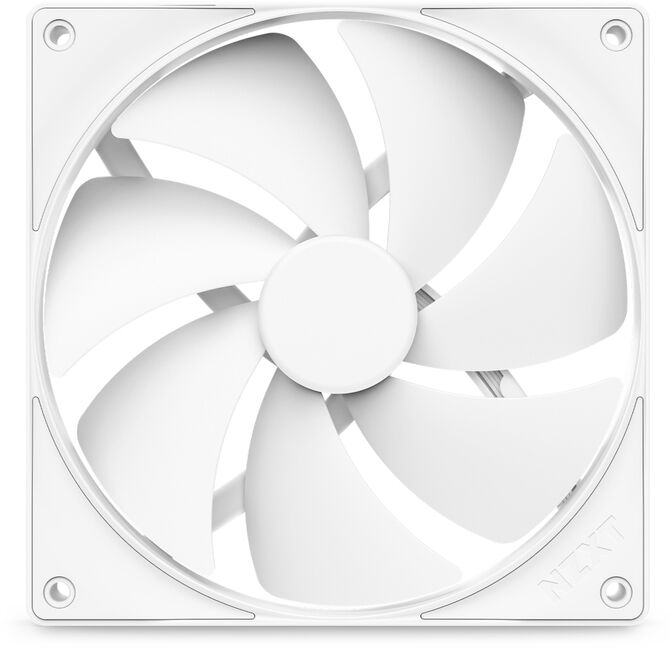 Ventilador NZXT F140P STATIC PRESSURE V2 140mm - Single Pack Blancas image number 1