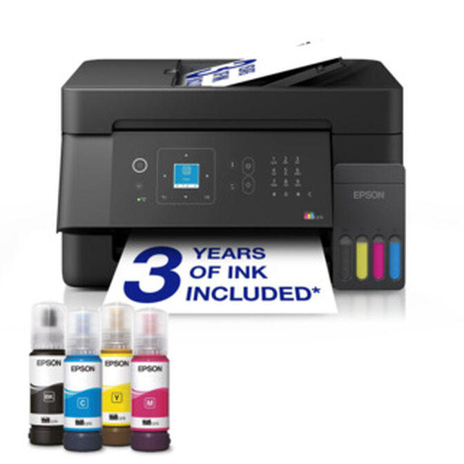 Impresora Multifunci&oacute;n de Inyecci&oacute;n de Tinta EPSON EcoTank ET-4900 Color WiFi image number 0