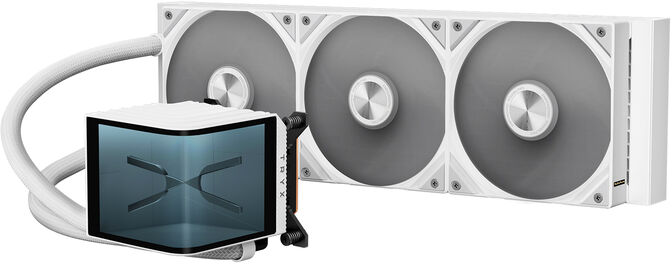 Water Cooler CPU TRYX Panorama Upgraded 360 Blanco image number 1