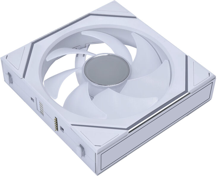 Ventilador Lian Li UNI FAN SL120 Infinity Wireless RGB PWM Blanco 120mm image number 3
