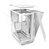 Torre ATX NZXT H6 Flow RGB Blanca Cristal Templado image number null