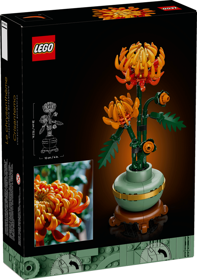 LEGO Botanicals: Crisantemo, 278 Piezas (10368) image number 1