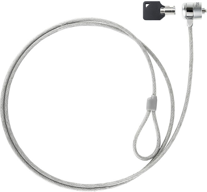 Candado Antirrobo Tooq con Llave 1,50 metros image number 0