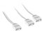 Cable Splitter Kolink 1-2 ARGB 30cm Blanco