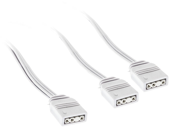 Cable Splitter Kolink 1-2 ARGB 30cm Blanco image number 0