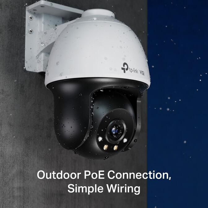 C&aacute;mara de Vigilancia TP-Link VIGI C540 4mm 4MP Full-Color PoE Pan/Tilt QHD 1440p IP66 image number 3