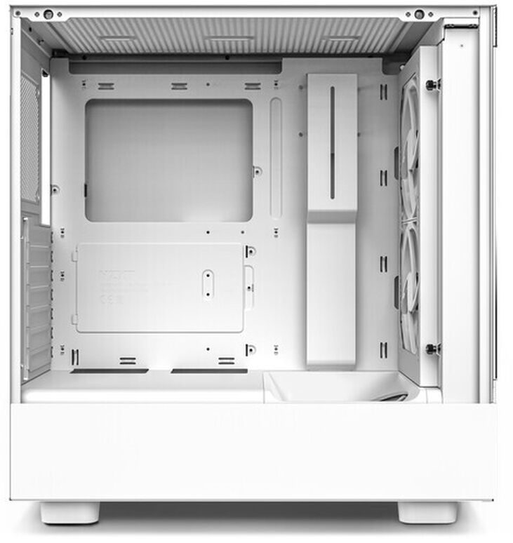 Torre ATX NZXT H5 Elite Blanco Cristal Templado image number 2
