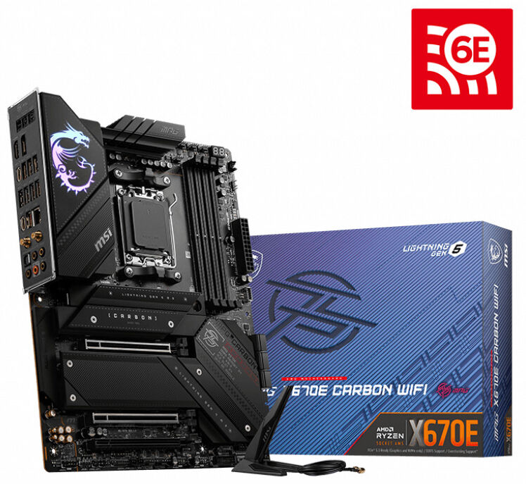 Placa Base MSI MPG X670E CARBON WIFI