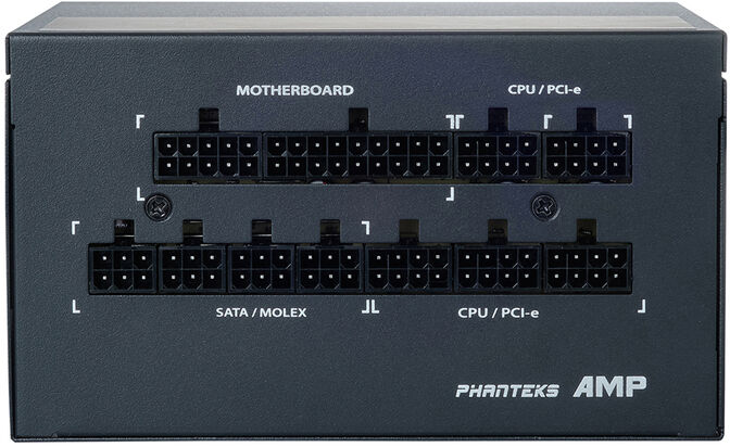 Fuente Modular Phanteks AMP V2 PCIe 5.0 1000W 80+ Gold Negra image number 3