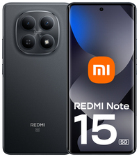 Smartphone Xiaomi Redmi Note 15 5G (8 / 256GB) Negro