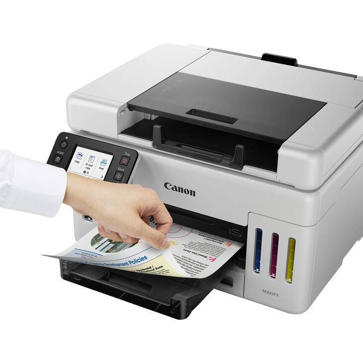 Multifuncional Canon MAXIFY GX6550 Wi-Fi MegaTank image number 4
