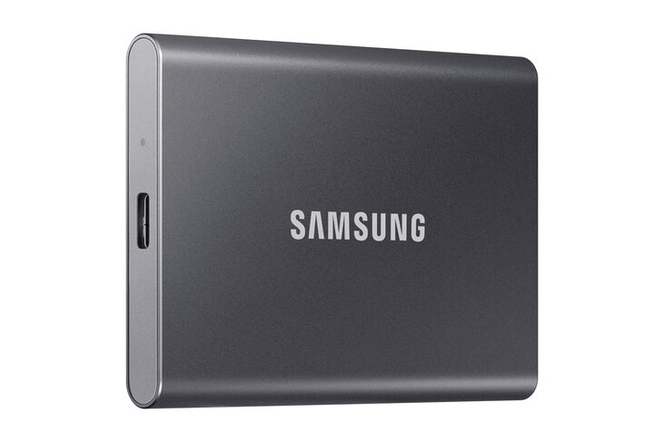 SSD Externo Samsung T7 1TB USB3.2 Gen2 Negro (1050/1000MB/s) image number 1
