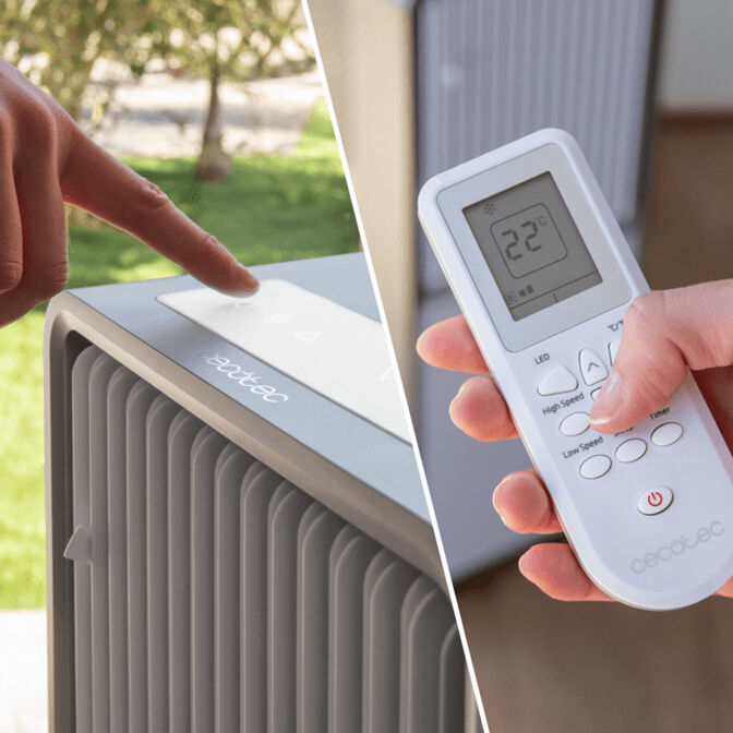 Aire Acondicionado Port&aacute;til Cecotec 8168 12000BTU Bomba de Calor WiFi T&aacute;ctil Mando image number 8