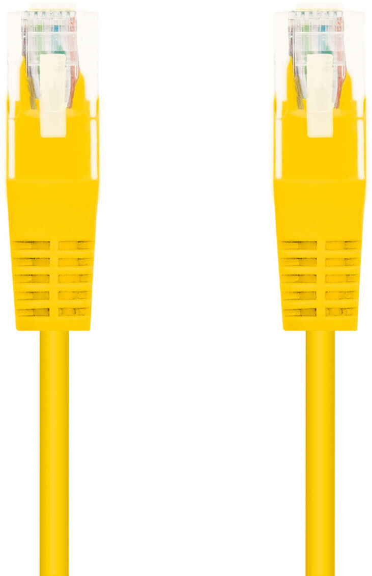 Cable de Red NanoCable RJ45 CAT.6 UTP AWG24 2 M Amarillo image number 0