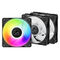 Ventilador Arctic P12 PRO PWM PST Low Noise ARGB 120mm (Pack 3) - Preto