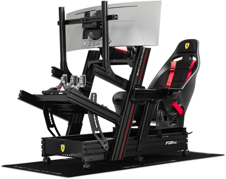 Cockpit Next Level Racing F-GT ELITE 160 Scuderia Ferrari Wheel Plate Edition image number 5