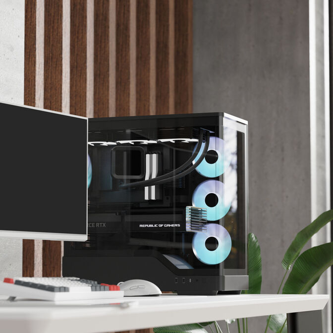 Caja Aerocool P500A Mid-Tower Negro image number 3