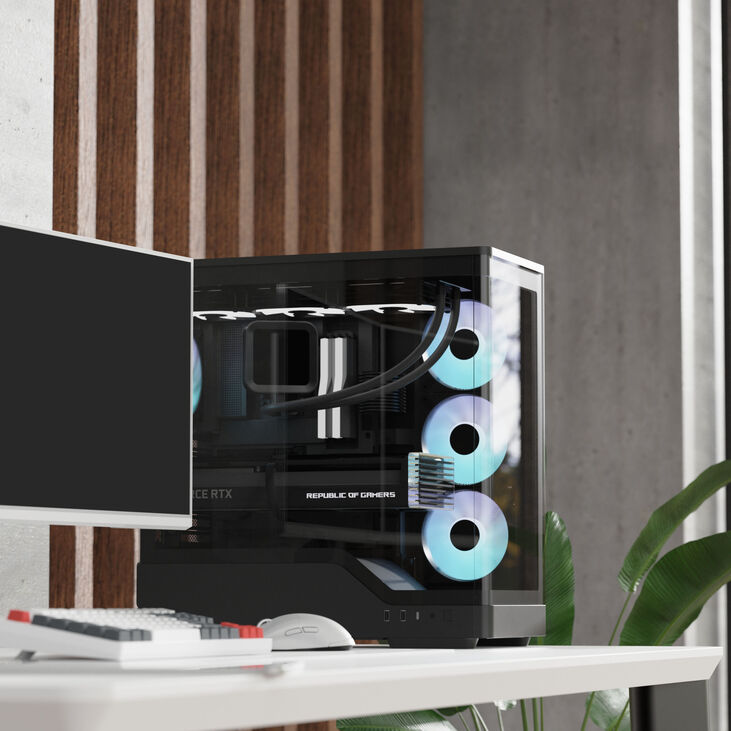 Caja Aerocool P500A Mid-Tower Negro image number 3