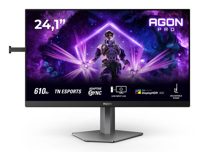 Monitor AGON by AOC PRO 24.1" AG246FK6 Ultra-Fast TN (eSports) FHD 610Hz 0.5ms Adaptive Sync HDR400 image number 0