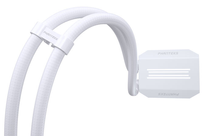 Water Cooler CPU Phanteks Glacier One 360D30 DRGB Blanco - 360mm image number 4