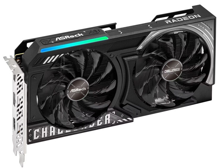 Tarjeta Gráfica ASRock Radeon RX 9060 XT Challenger OC 16GB GDDR6 image number 1