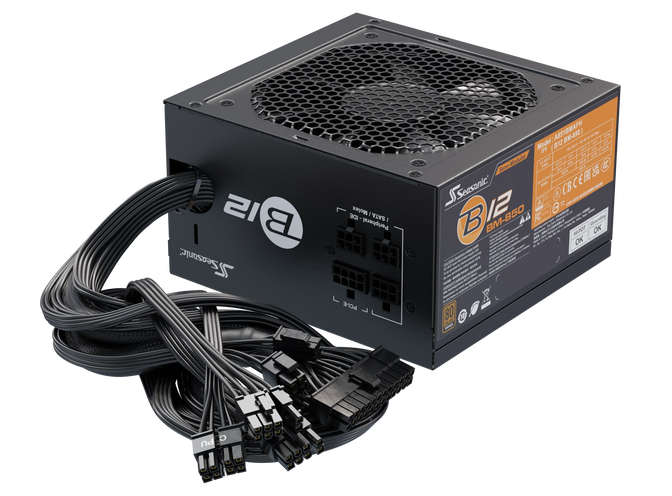 Fuente Semi-Modular Seasonic B12 BM 850W 80+ Bronze image number 0