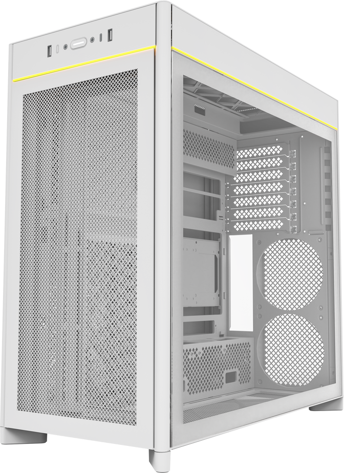 Caja ATX Montech HS01 Blanco image number 1