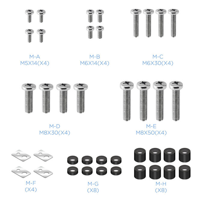 Soporte de Pared Tooq 60" a 100" Max. 75Kg image number 6