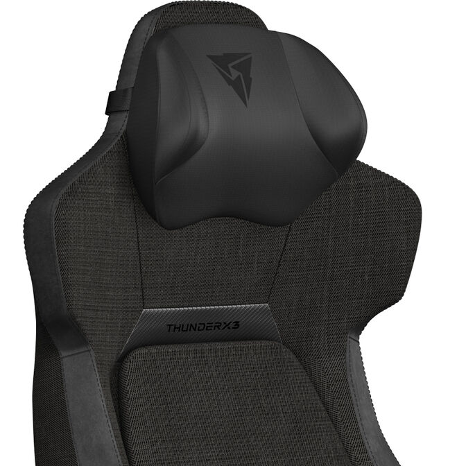 Almohada para Sillas ThunderX3 Memory Foam Loft Black image number 1