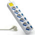 Regleta Ewent 6 Tomas 16A com Switch Individual On/Off 3 M Blanco image number null