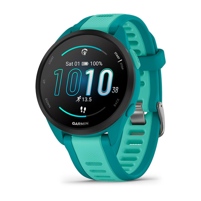 Smartwatch Garmin Forerunner 165 Music 43mm Turquesa image number 0