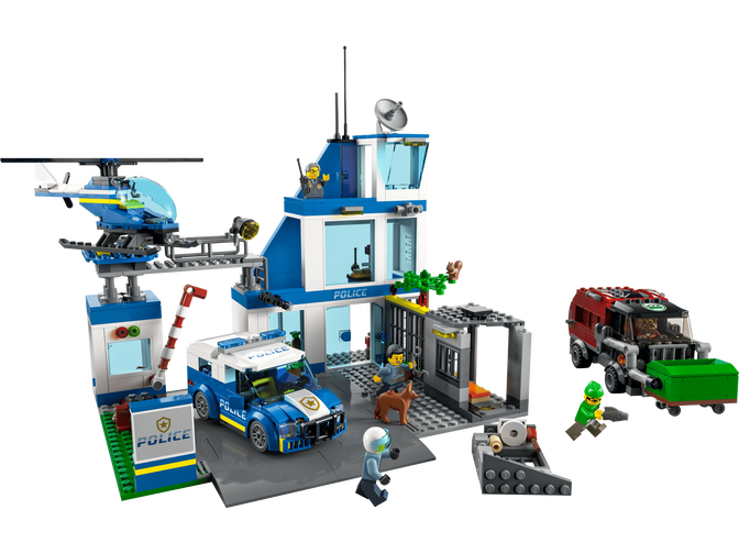 LEGO City: Comisar&iacute;a de Polic&iacute;a, 668 Piezas (60316) image number 7
