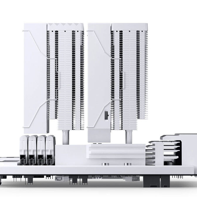 Ventilador CPU Jonsbo CC90 Dual Tower con Display Blanco - 2x 130mm image number 9