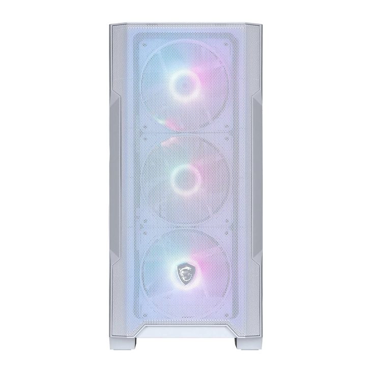 Torre Micro-ATX MSI MAG Forge M100R RGB Blanco image number 2