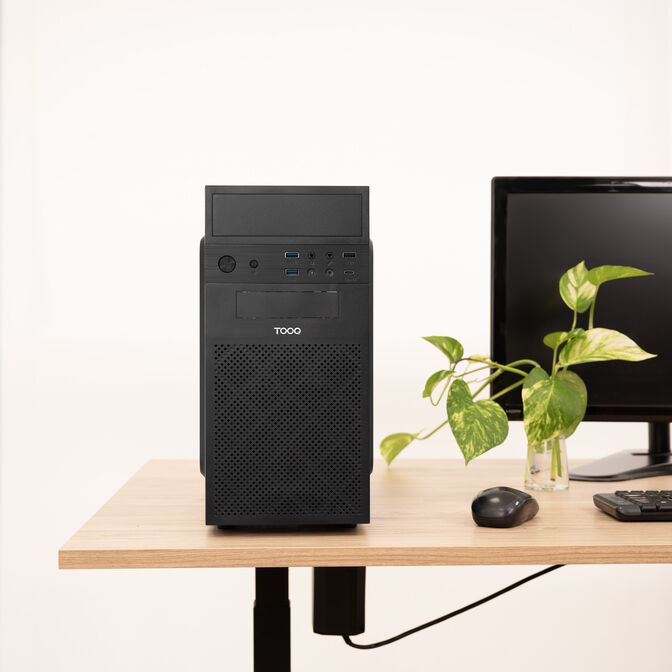 Caja Micro-ATX Tooq ISOBOX ULTRA C/Fuente Alimentaci&oacute;n 500W USB-C image number 4