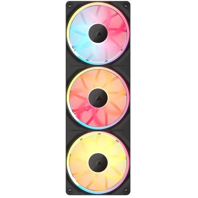 Ventilador Corsair iCUE Link LX360 RGB PWM Negra 120mm (Pack 3) image number 1