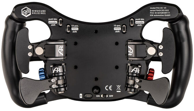 Volante Ascher Racing F64-SC V3 - Wireless image number 2