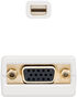 Adaptador NanoCable Mini DisplayPort M para VGA F 15 CM Blanco image number null