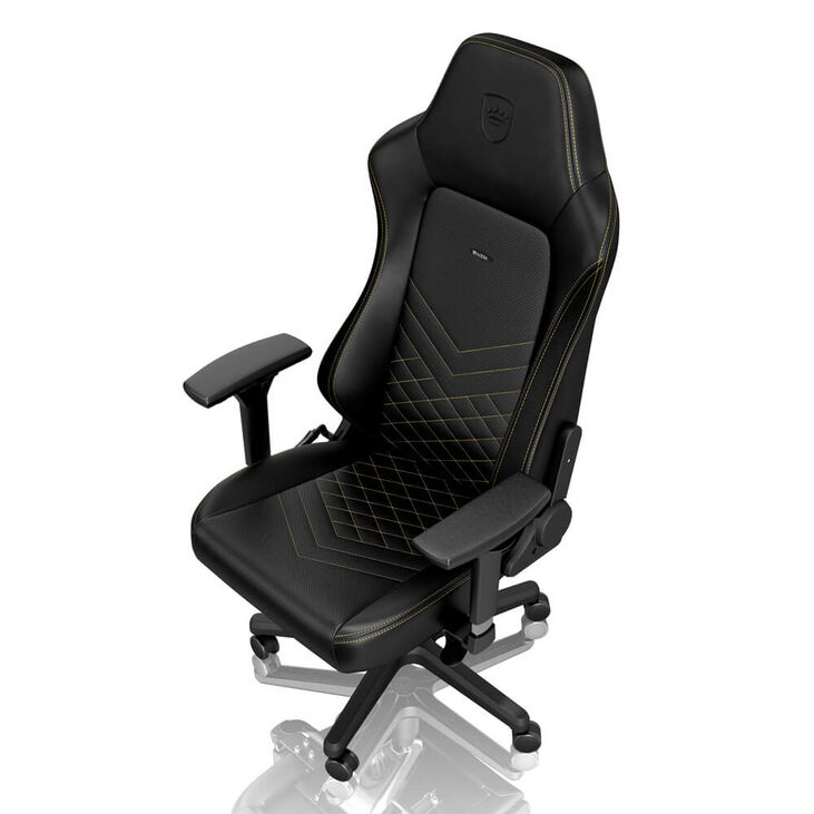 Silla noblechairs HERO - Negro / Dorado image number 5