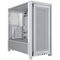 Torre E-ATX Corsair 4000D RS Blanco Cristal Templado