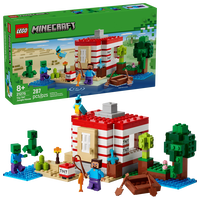LEGO Minecraft: La Casa-TNT de la Jungla, 287 Piezas (21275)
